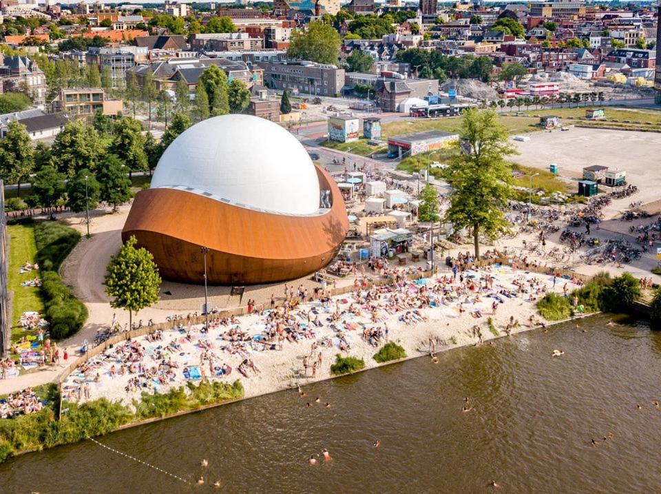 Ferienwohnung AchterDeMuur Groningen Exterior foto